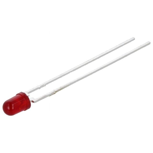 BROADCOM (AVAGO) LED; red; 3mm; 3