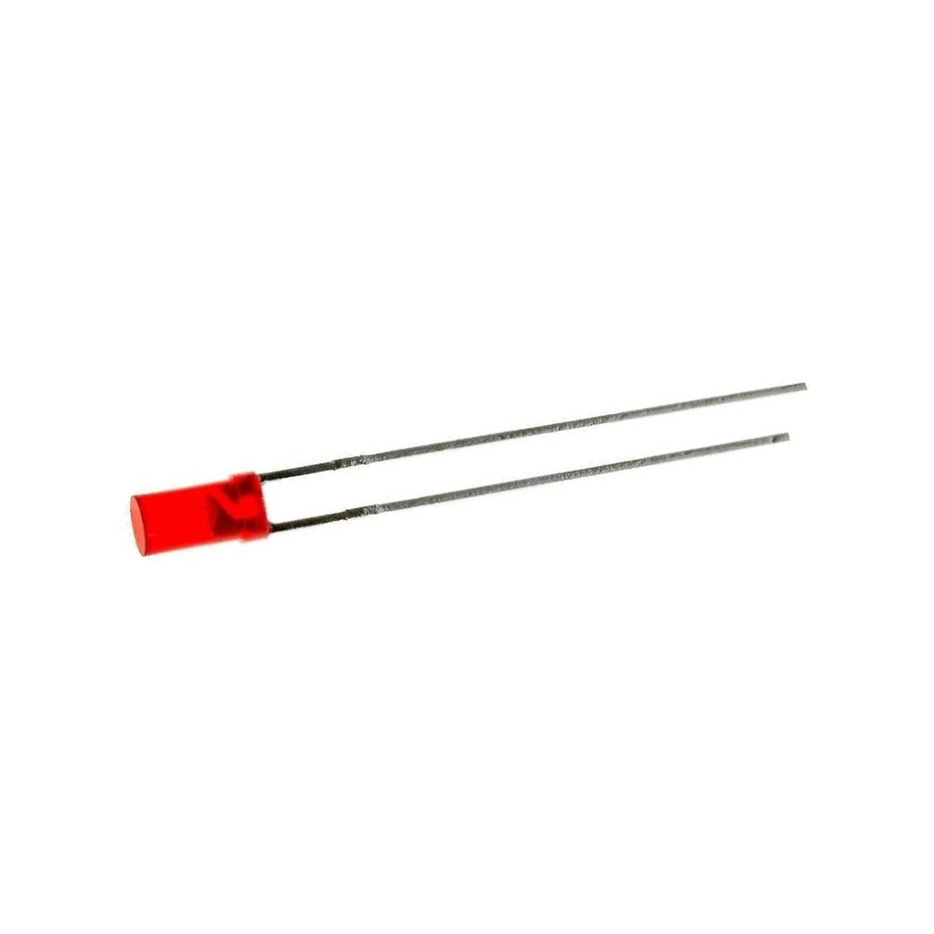 KINGBRIGHT ELECTRONIC LED; red; 3mm; 3÷5mcd
