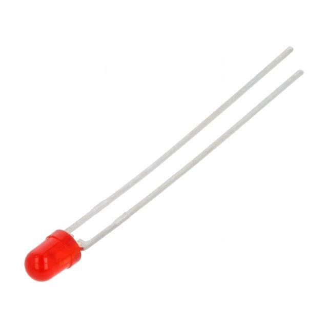 VISHAY LED; red; 3mm; 4÷32mcd; 30°