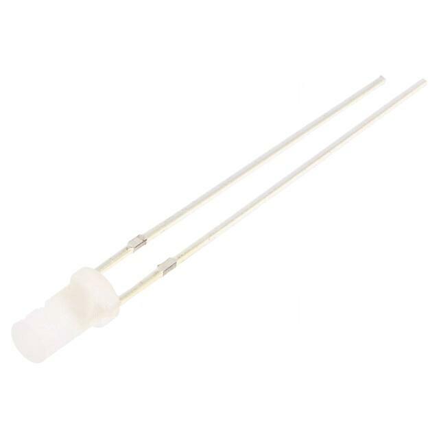 OPTOSUPPLY LED; red; 3mm; 68÷100mcd; 140°