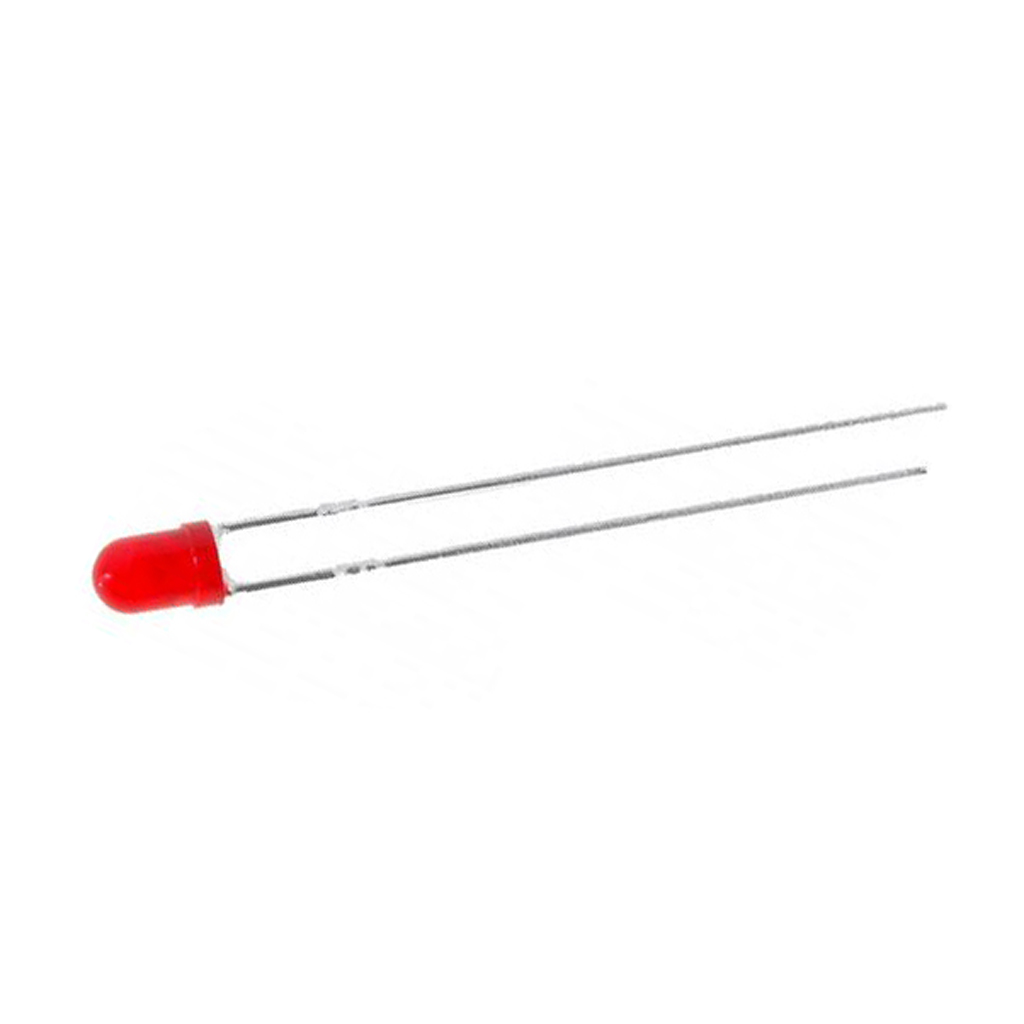 KINGBRIGHT ELECTRONIC LED; red; 3mm; 8÷50mcd