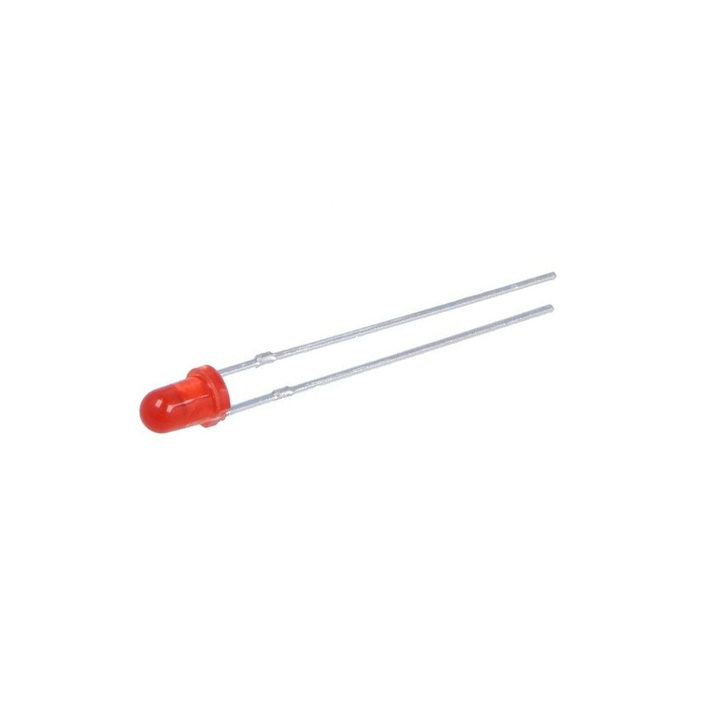 FORYARD LED; red; 3mm; 80mcd; 40°