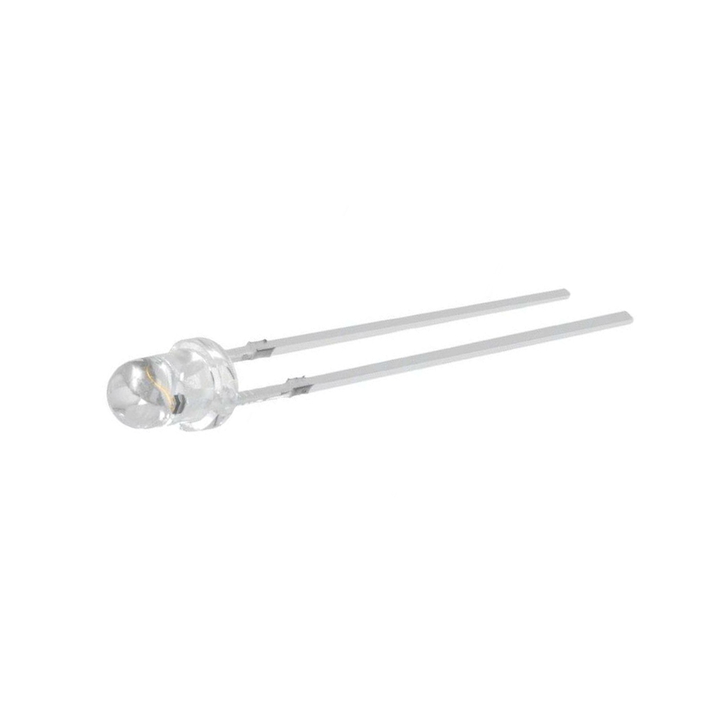 OPTOSUPPLY LED; red; 3mm; blinking; 4200÷5000mcd