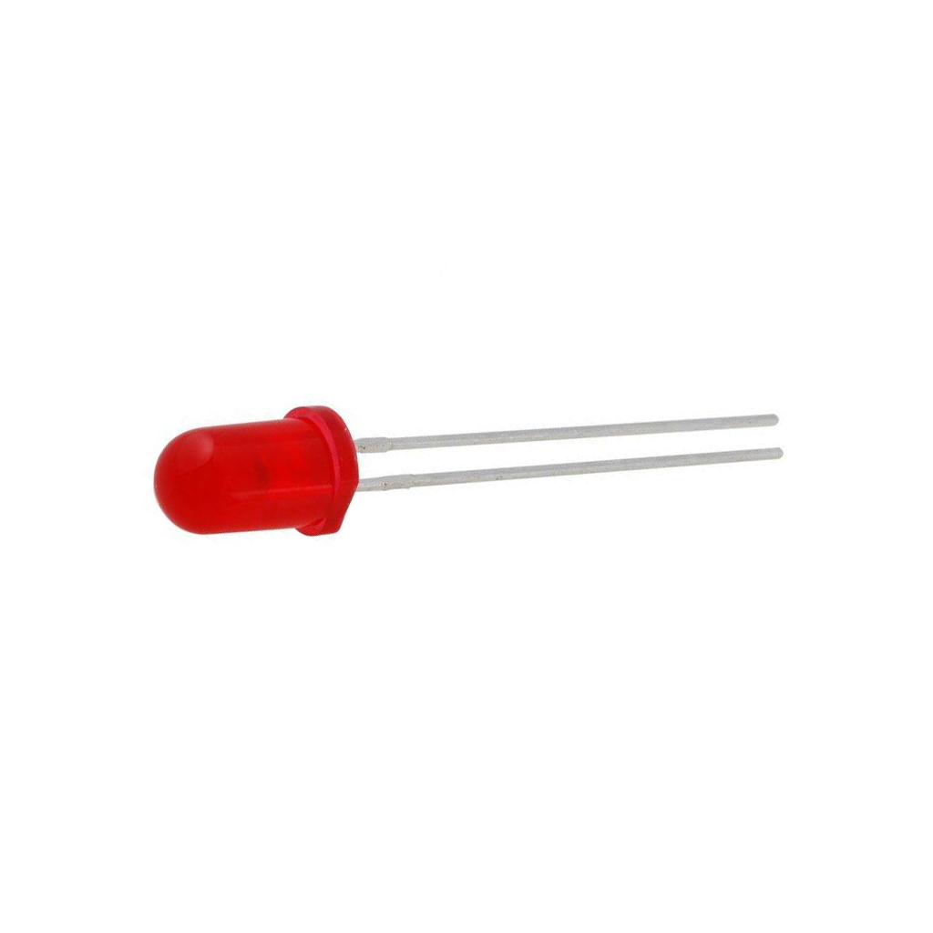KINGBRIGHT ELECTRONIC LED; red; 5mm; 0