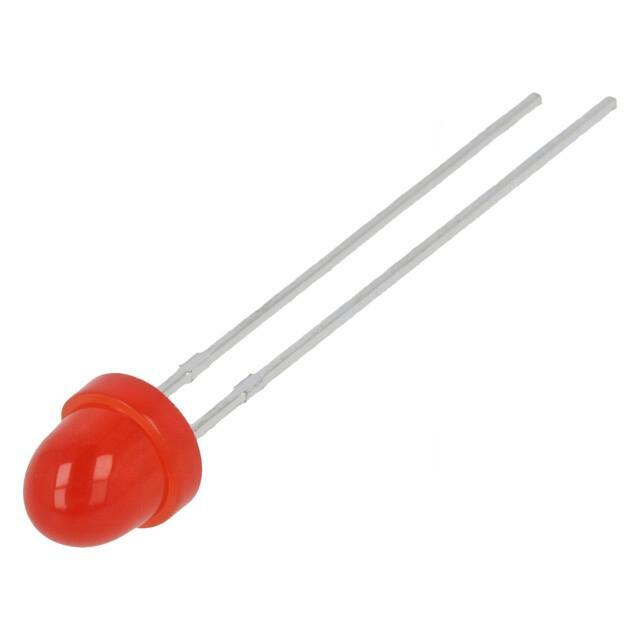 LUMEX LED; red; 5mm; 40mcd; 60°