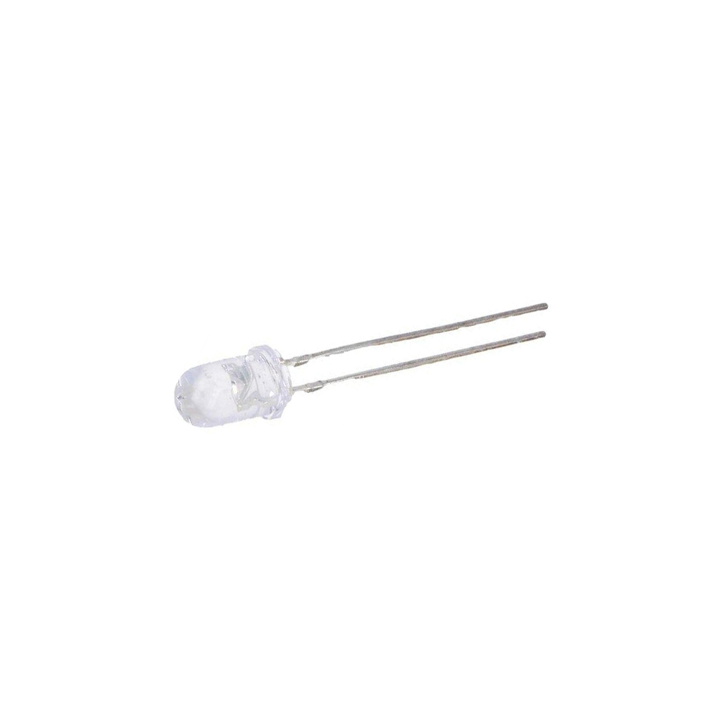 OPTOSUPPLY LED; red; 5mm; 5800÷8400mcd; 30°
