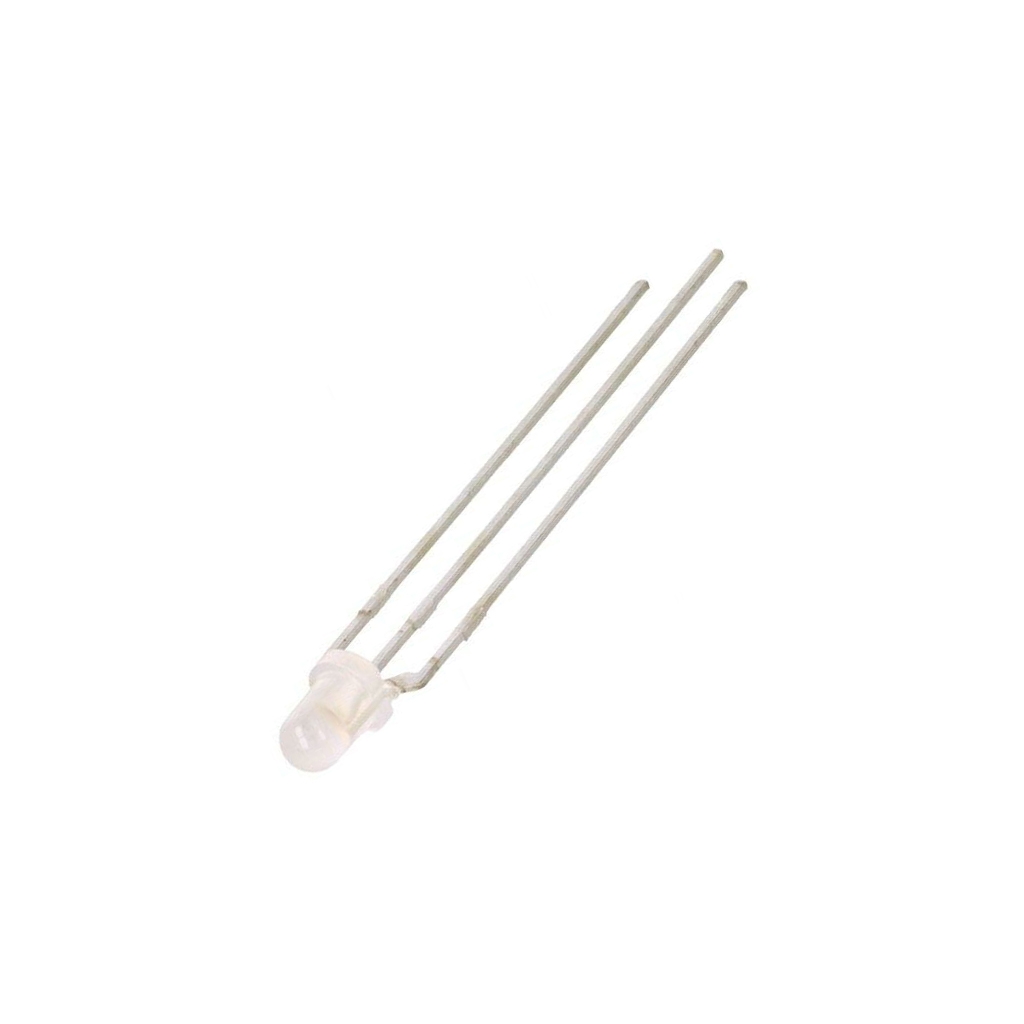 LITEON LED; red/green; 3mm; 45°; Front: