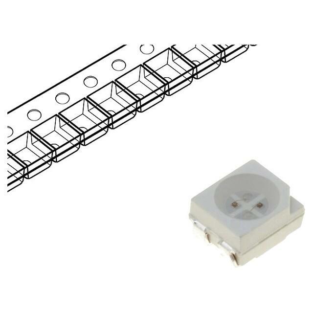 KINGBRIGHT ELECTRONIC LED; red/green; SMD; PLCC4