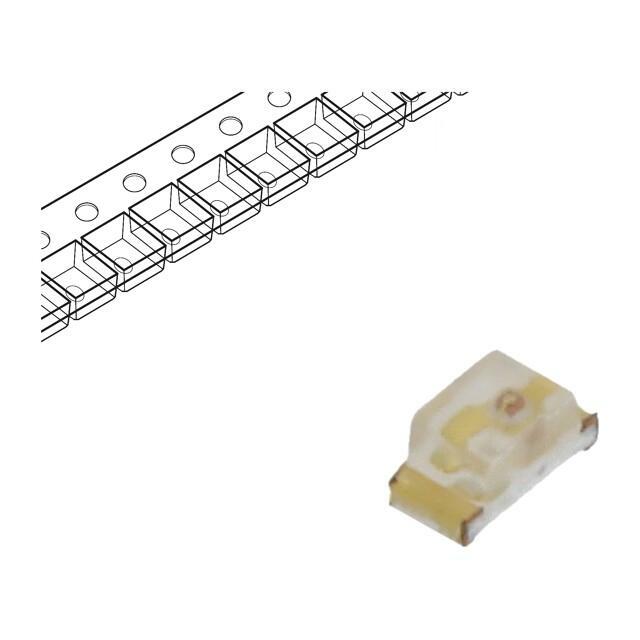 NTE ELECTRONICS LED; red; SMD; 0603