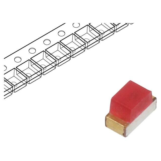 KINGBRIGHT ELECTRONIC LED; red; SMD; 0603