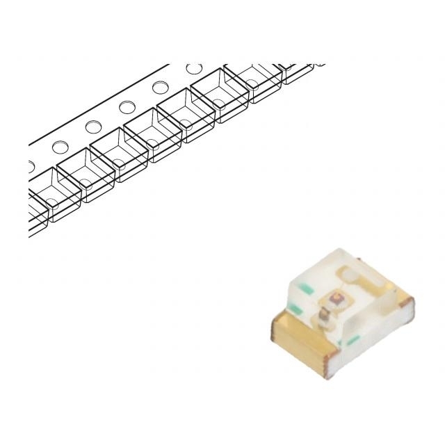 KINGBRIGHT ELECTRONIC LED; red; SMD; 0805