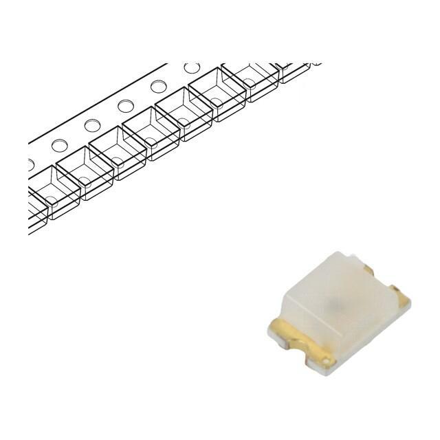 Ams OSRAM LED; red; SMD; 0805