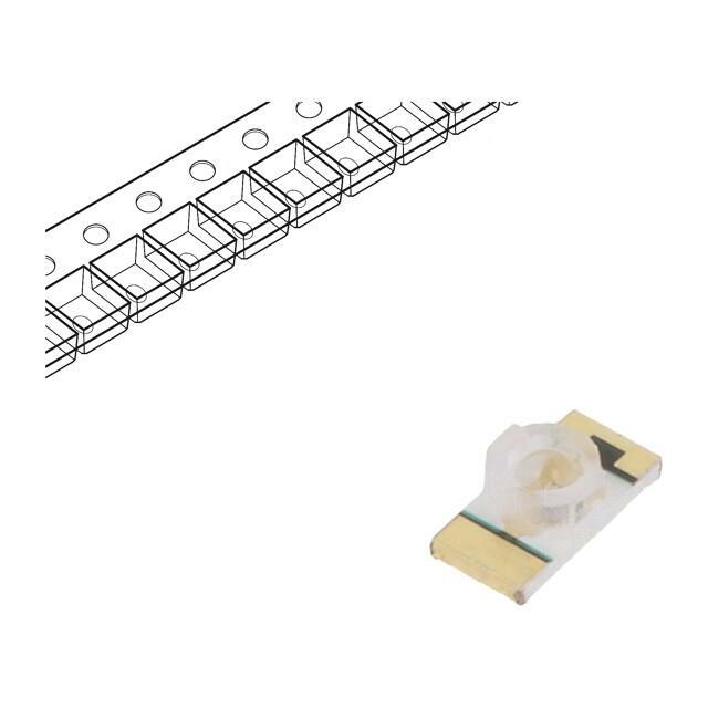 EVERLIGHT LED; red; SMD; 1206; 18÷43mcd