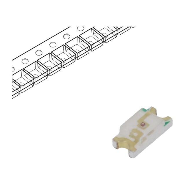 LUMEX LED; red; SMD; 1206; 9mcd