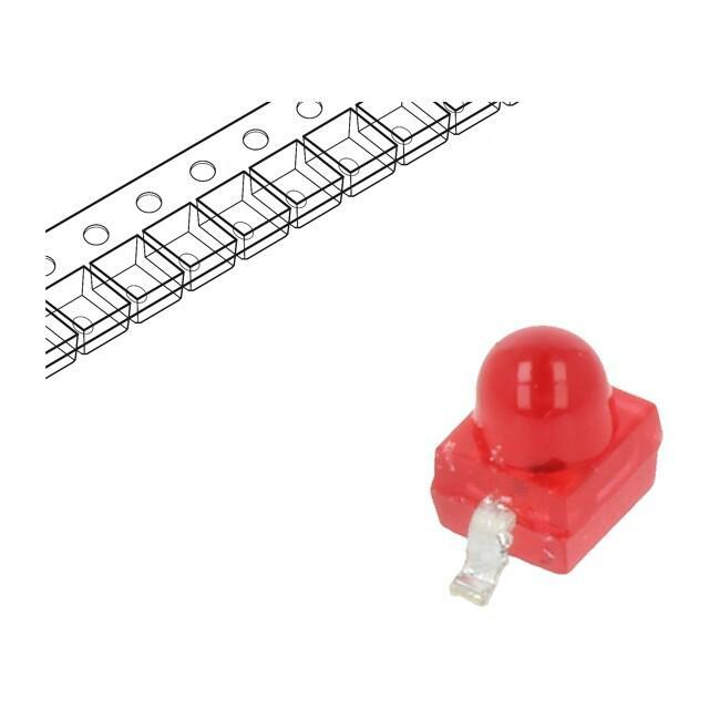 EVERLIGHT LED; red; SMD; 45÷100mcd; 2÷2