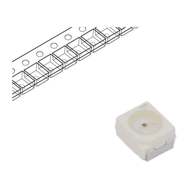 Ams OSRAM LED; red; SMD; PLCC2