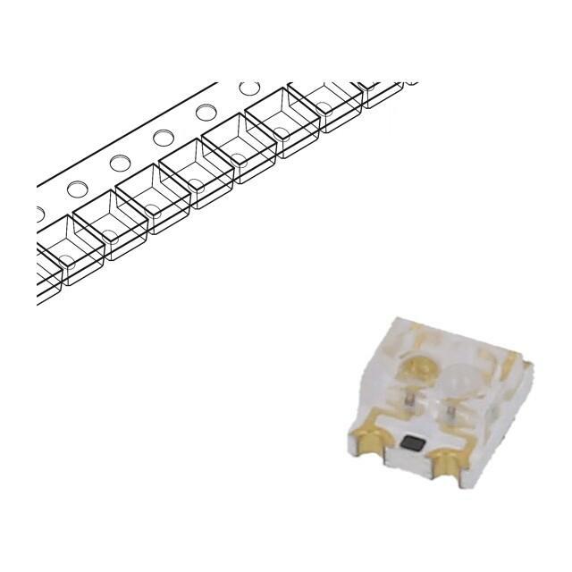 EVERLIGHT LED; red/yellow-green; SMD; PLCC4; 1