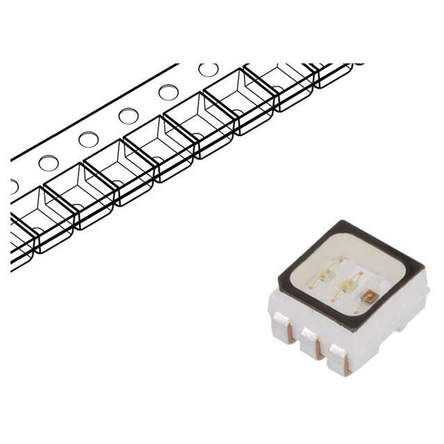 BROADCOM (AVAGO) LED; RGB; SMD; PLCC6