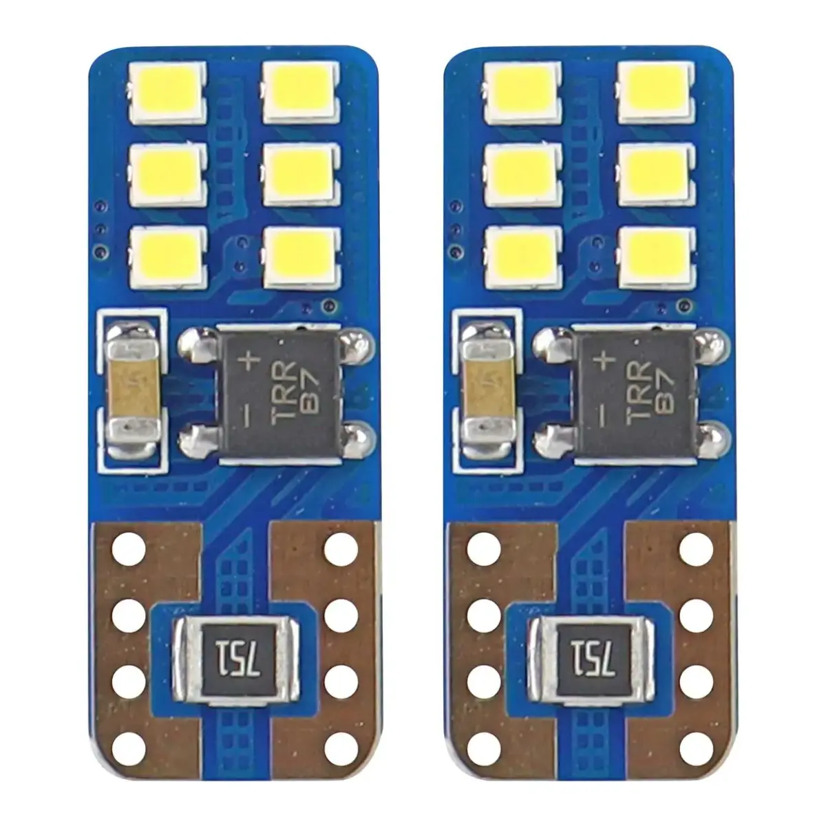 AMIO LED spuldze CANBUS 12SMD UltraBright