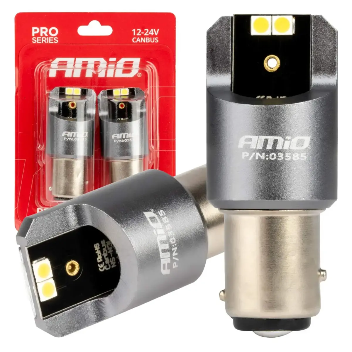 LED spuldzes CANBUS PRO sērija BAY15D