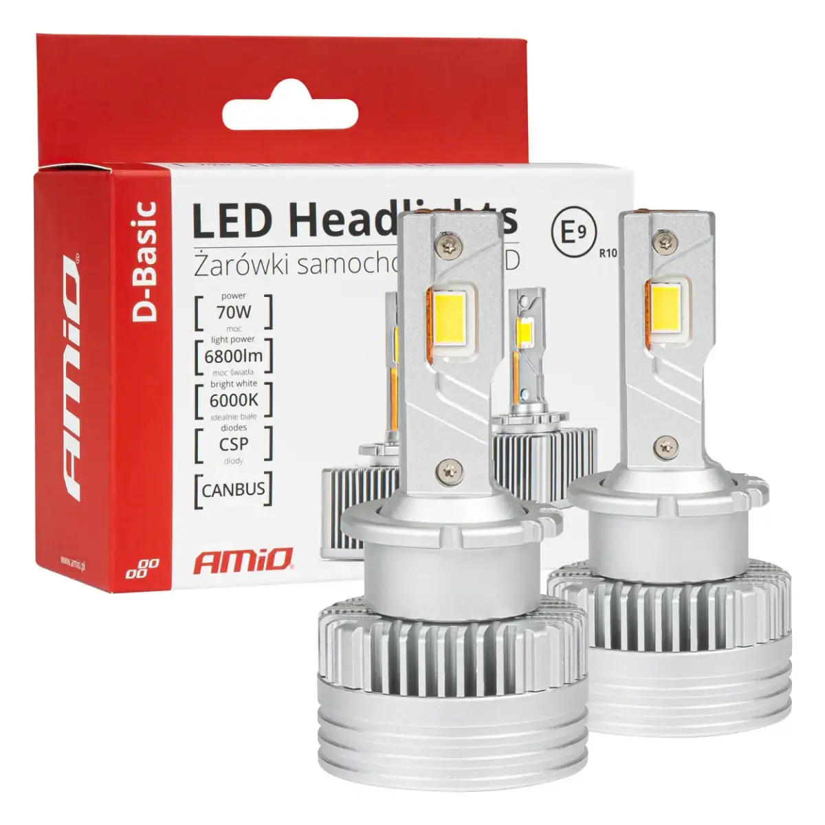 LED spuldzes D-Basic sērija D4S/D4R AMiO-03629