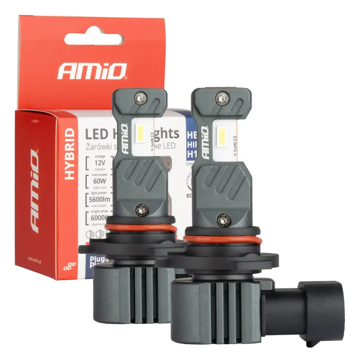 LED Auto spuldzes Hybrid series HB3