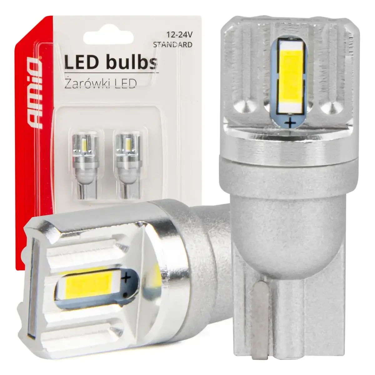 LED spuldzes STANDARD T10 W5W 2×1860