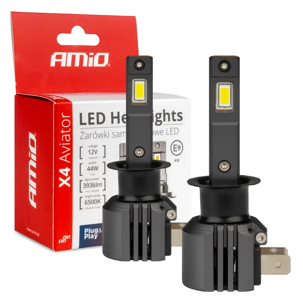 LED spuldzes X4 sērija AVIATOR H1