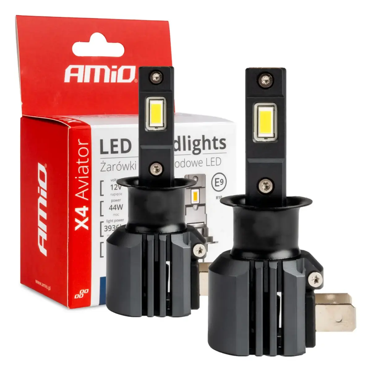 LED spuldzes X4 sērija AVIATOR H3
