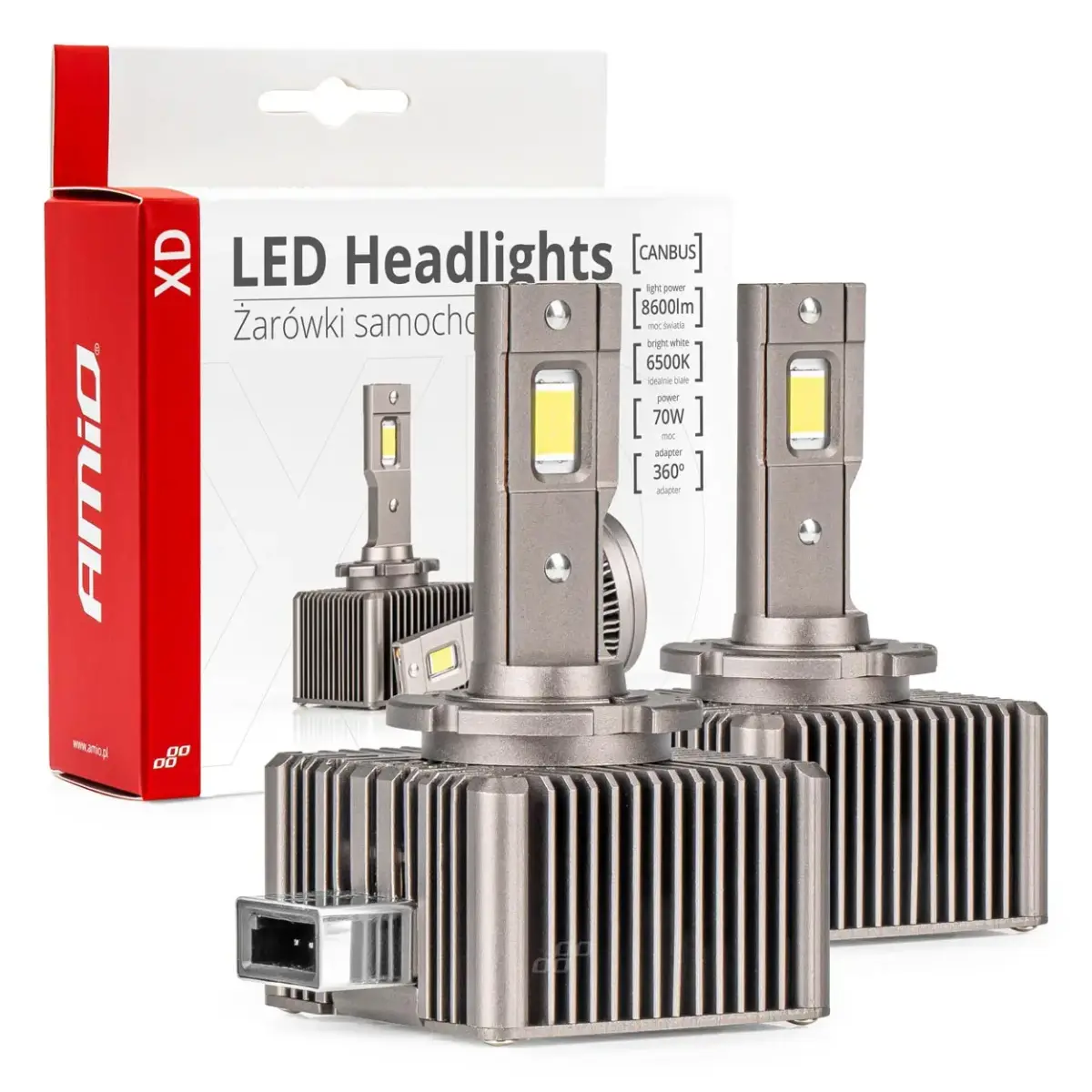 LED spuldzes XD sērija D1S/D1R AMiO-03310