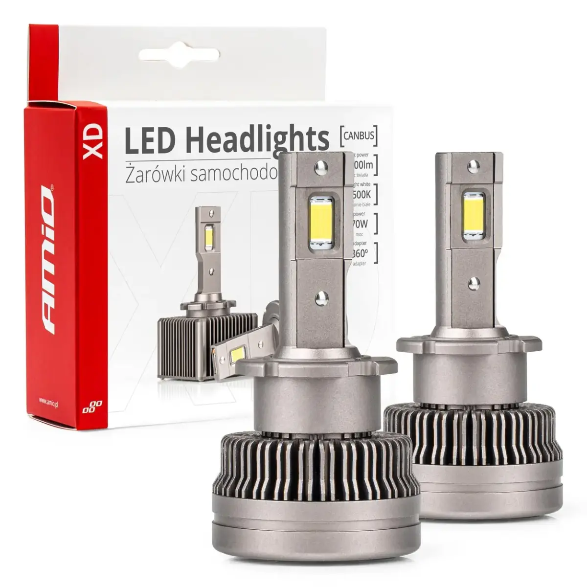 LED spuldzes XD sērija D2S/D2R AMiO-03311