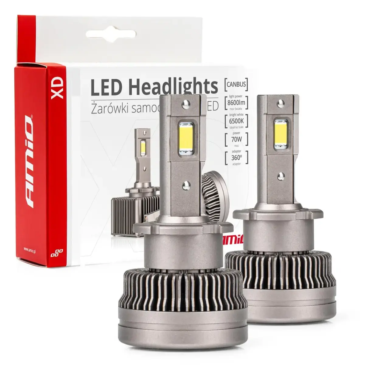 LED spuldzes XD sērija D4S/D4R AMiO-03313