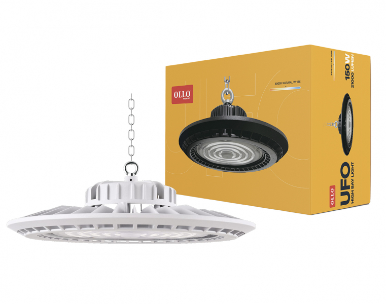 OLLO LED UFO gaismeklis 150W, 4000K
