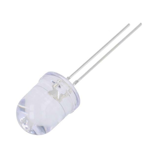 OPTOSUPPLY LED; UV; 30°; 20mA; P: