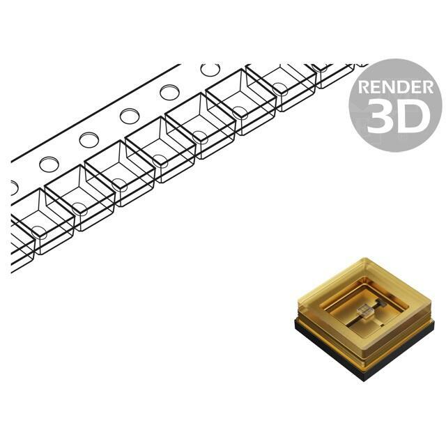 REFOND LED; UV-C; 120°; 80mA; 800mW