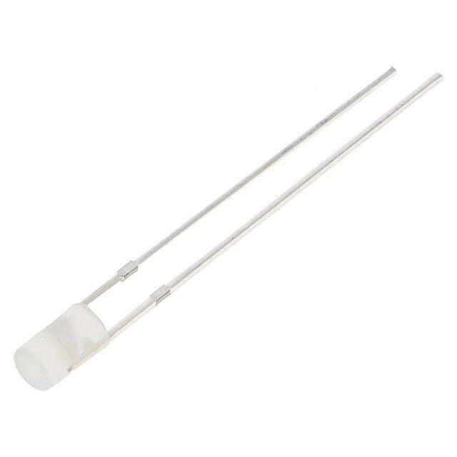 OPTOSUPPLY LED; white; 3mm; 1120mcd; 140°