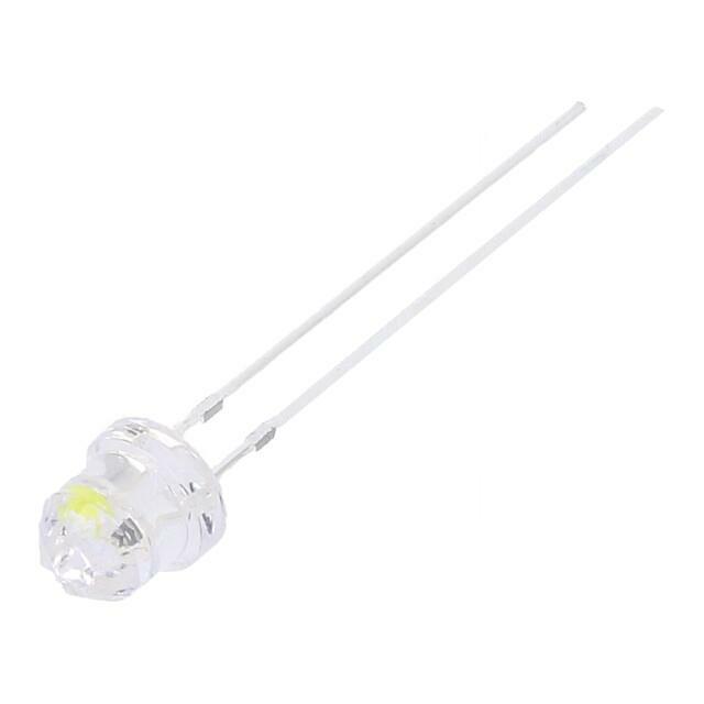 OPTOSUPPLY LED; white cold; 4.85mm