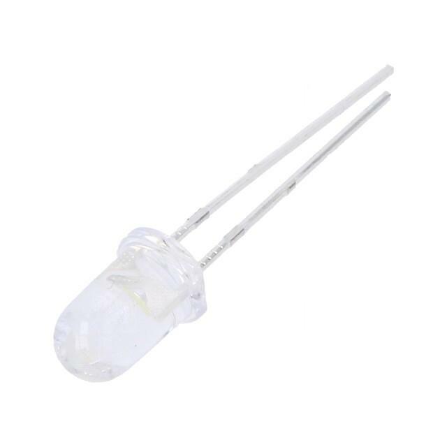 EVERLIGHT LED; white cold; 5mm; 14250÷28500mcd