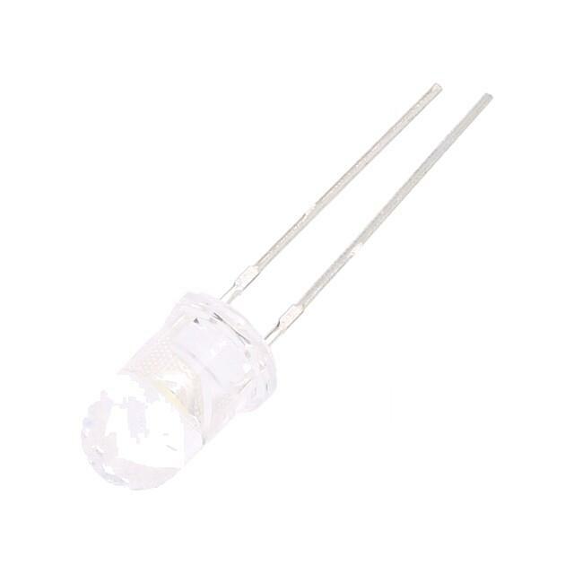 EVERLIGHT LED; white cold; 5mm; 7150÷14250mcd