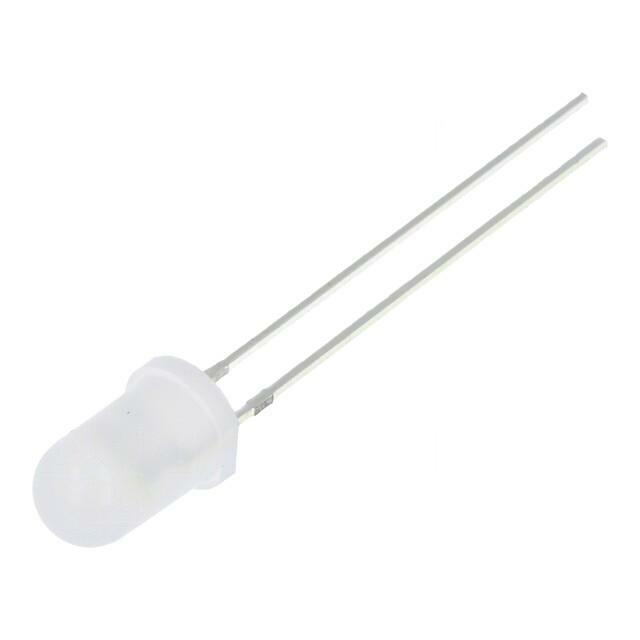 OPTOSUPPLY LED; white cold; 5mm; blinking