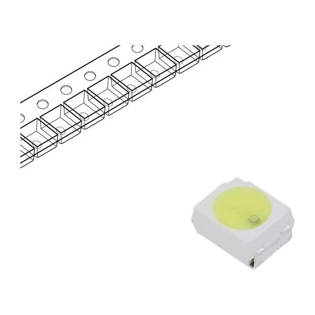 OPTOSUPPLY LED; white cold; SMD; PLCC2