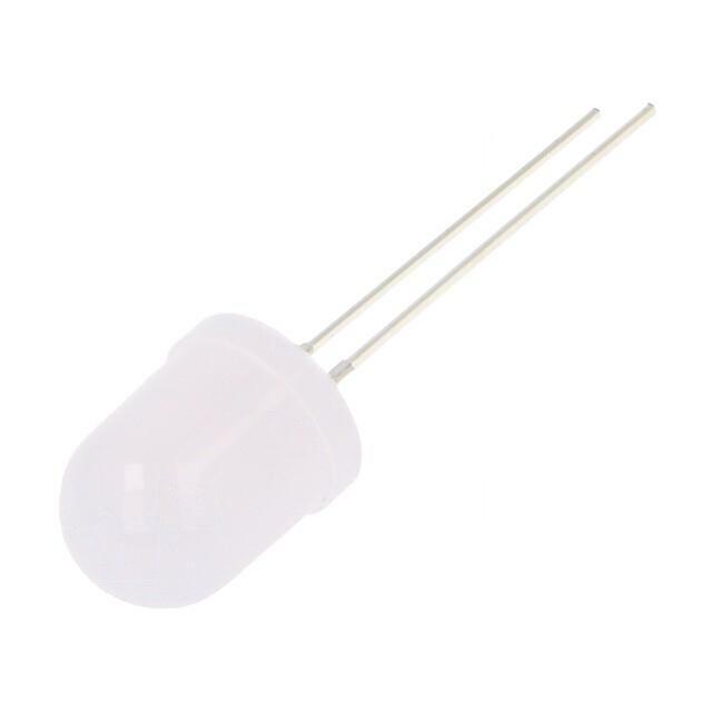 OPTOSUPPLY LED; white warm; 10mm; 1120÷1560mcd