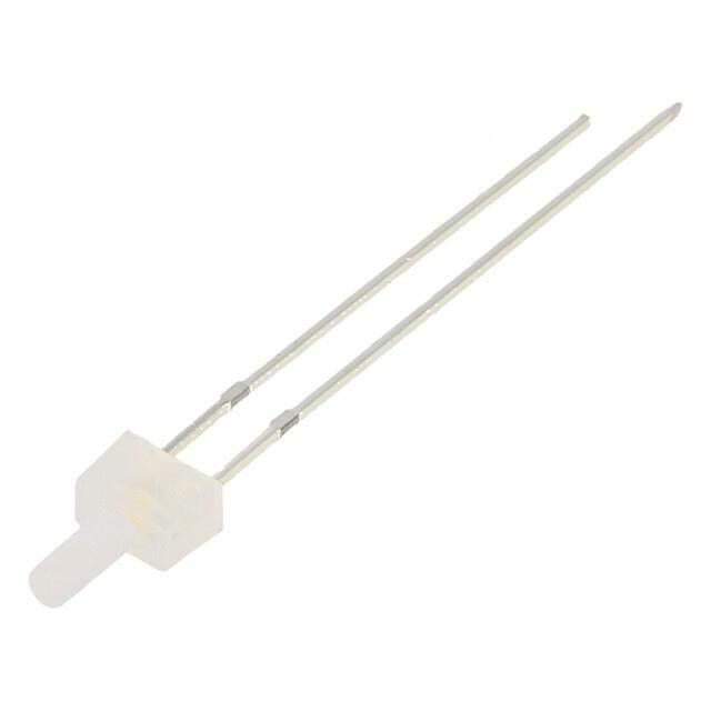 OPTOSUPPLY LED; white warm; 2mm; 500÷750mcd