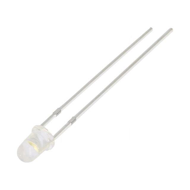 OPTOSUPPLY LED; white warm; 3mm; 1560÷2180mcd
