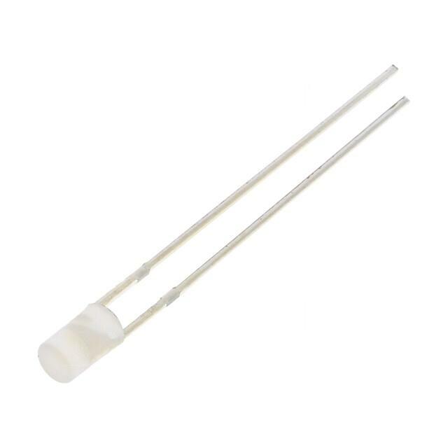 OPTOSUPPLY LED; white warm; 3mm; 750mcd