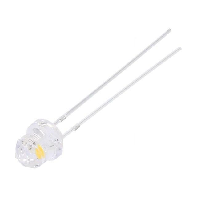 OPTOSUPPLY LED; white warm; 4.85mm