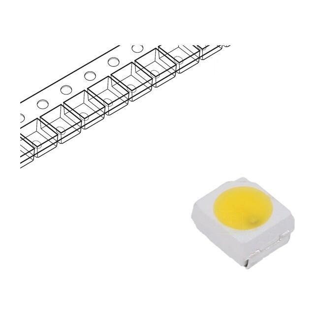 OPTOSUPPLY LED; white warm; SMD; PLCC2