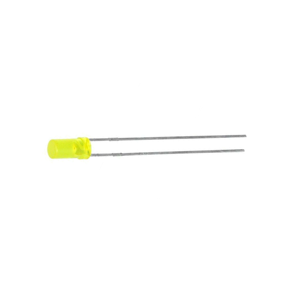 KINGBRIGHT ELECTRONIC LED; yellow; 3mm; 1÷4mcd