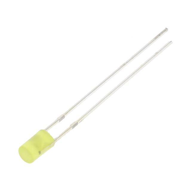 OPTOSUPPLY LED; yellow; 3mm; 330mcd; 140°
