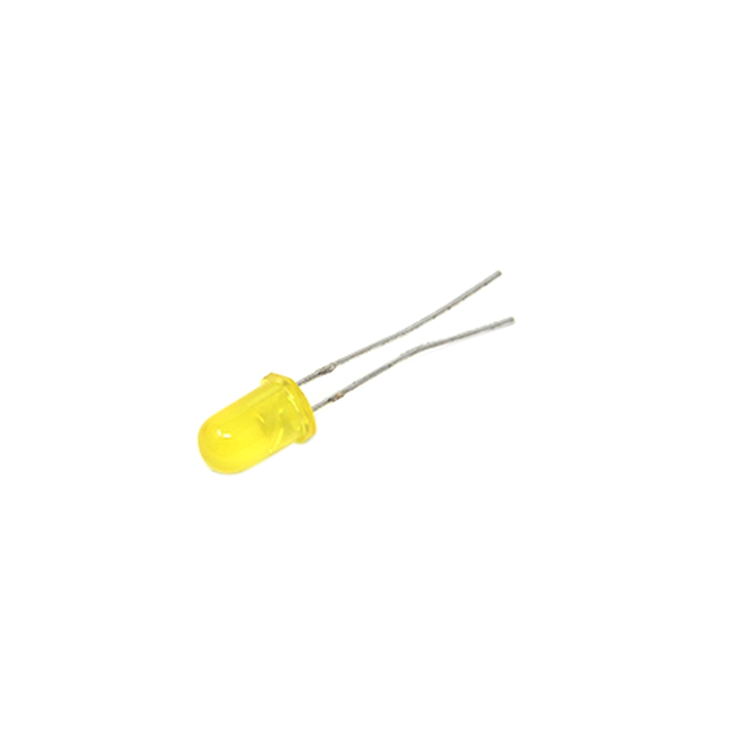 VISHAY LED; yellow; 5mm; 1.6÷10mcd